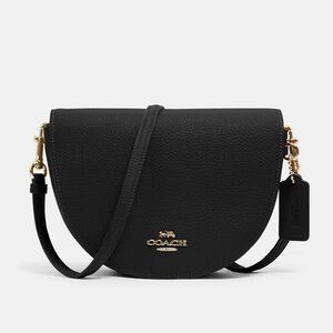 NWT Coach Ellen Crossbody in black leather